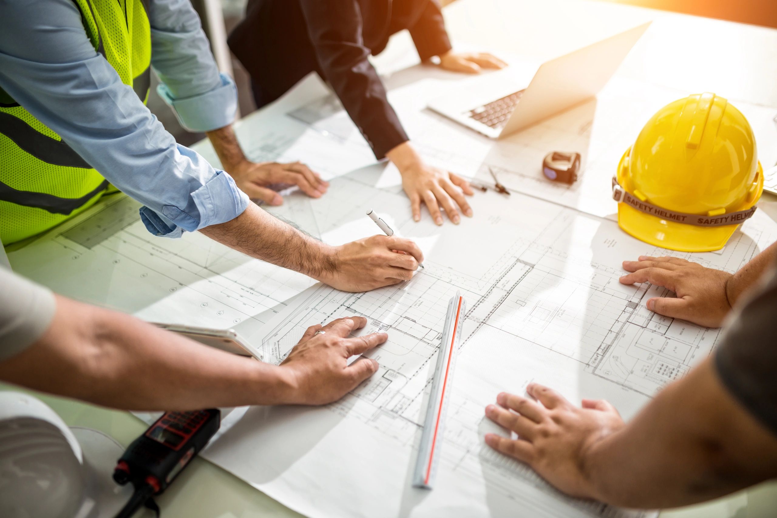 industrial construction project